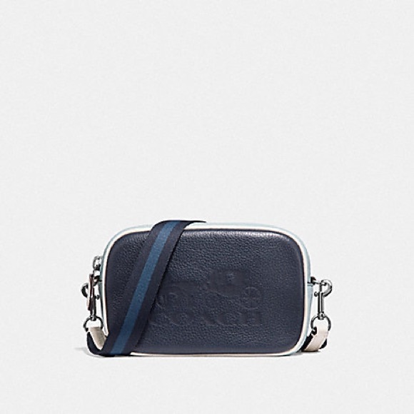 JES CONVERTIBLE BELT BAG IN COLORBLOCK (COACH F75907)
MIDNIGHT/MULTI/SILVER - Picture 7 of 8